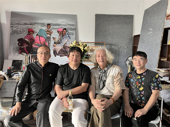 “郝光艺术工作室”在北京举办揭牌仪式